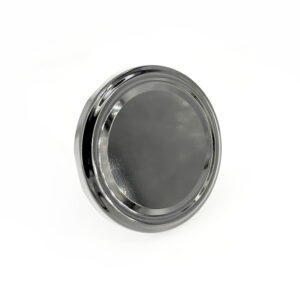 Juodos spalvos metalinis užsukamasis dangtelis, 82 mm